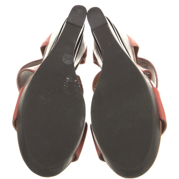 Diane von Furstenberg Leather Sandals size 6.5-7 - Picture 5 of 5